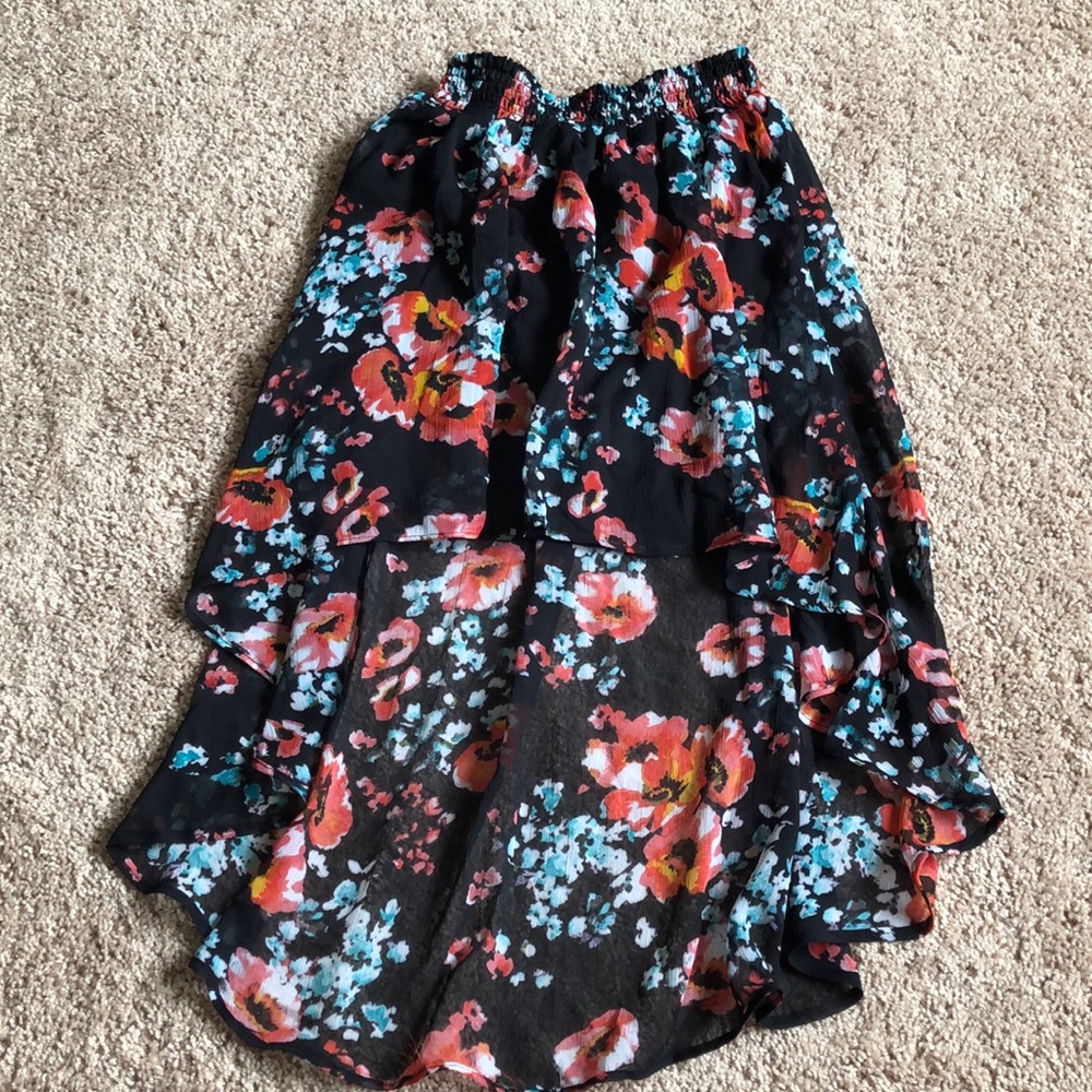 Hi-lo skirt
